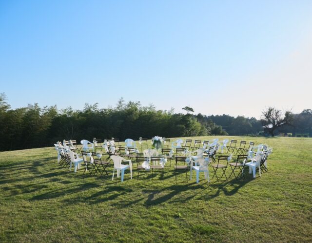 :自分たちで作る結婚式：牧場挙式①