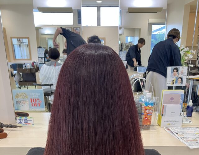 艶カラーのお客様🩷